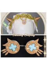 Identity V Little Girl Alice DeRoss Source of Evil White Lolita Dress Cosplay Costume